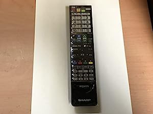 シャープ SHARP 0106380581 液晶テレビ AQUOS用リモコン（旧型番 010638037(中古品)