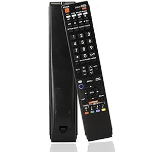 ユニバーサル交換用リモコン Netflixボタン付き Sharp LC-60LE550U LC-60LE(中古品)