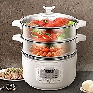 8?60人大容量炊飯器ホームホテル食堂/大型業務用昔ながらの炊飯器8?36L（サイズ：8L?1250W）（8L）(中古品)