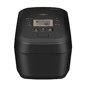 日立 炊飯器 5.5合 圧力&スチームIH ふっくら御膳 RZ-V100FM K フロストブ (中古品)