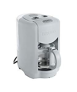 BRUNO ブルーノ コンパクト ミル付き コーヒーメーカー 全自動 一人用 二人(未使用の新古品)