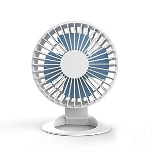 ポータブルハンドヘルドミニ扇風機エアコンクーラー冷却ファン夏のデスクテ(中古品)