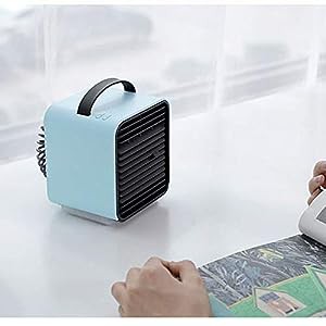 USB ミニ空調ファンポータブルマイナスイオン空気クーラー家庭用ファン空調(中古品)