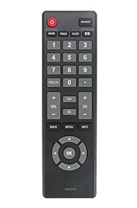 NH307UD 交換用リモコンスーツ Funai LCD TV LF320FX4 LF320FX4F用(中古品)
