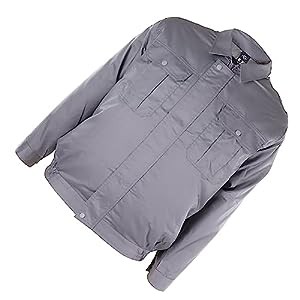 [Shanrya] 冷却ファン服、静かな冷却ファンジャケット、効率的な 5V (ライ (中古品)