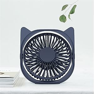 YFWJD アプライアンスカートゥーンキャッツデスクトップ USB空冷ファン360 (中古品)