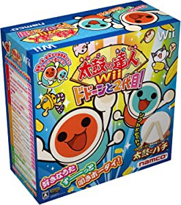 太鼓の達人Wii ドドーンと2代目! (専用太鼓コントローラ「太鼓とバチ」同梱(未使用の新古品)