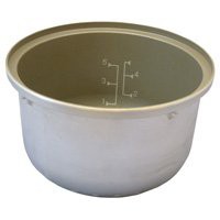 リンナイ ガス炊飯器専用部品 炊飯内釜（５合） 077-142-0G0 純正品(中古品)