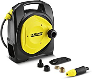 KARCHER (ケルヒャー) 散水シリーズ コンパクトホースリール イエロー 2645(未使用の新古品)