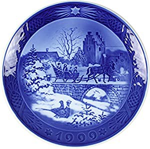 Royal Copenhagen/Royal Copenhagen Year plate (1999) [parallel import g(未使用の新古品)