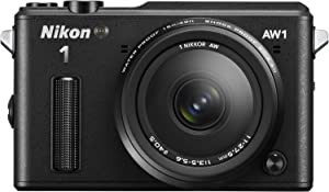 Nikon ミラーレス一眼カメラ Nikon1 AW1 防水ズームレンズキット ブラック (中古品)