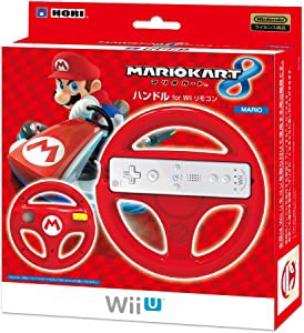 マリオカート8 ハンドル for Wiiリモコン マリオ(未使用の新古品)