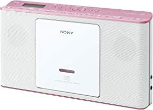 ソニー CDラジオ ZS-E80 : FM/AM/ワイドFM対応 語学学習用機能搭載 ピンク (未使用の新古品)