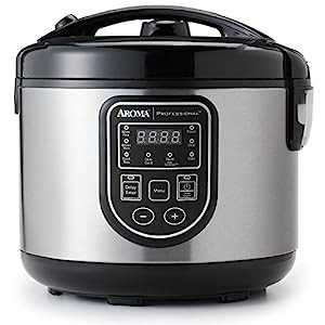 16-Cup Professional Digital Rice Cooker/Slow Cooker /Food Steamer by A(中古品)