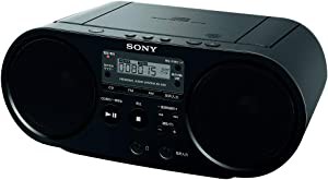 ソニー CDラジオ ZS-S40 : FM/AM/ワイドFM対応 ブラック ZS-S40 B(未使用の新古品)