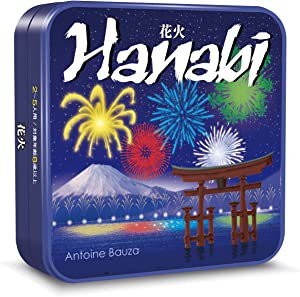 ホビージャパン 花火 (Hanabi) 日本語版 (2-5人用 30分 8才以上向け) ボー (未使用の新古品)