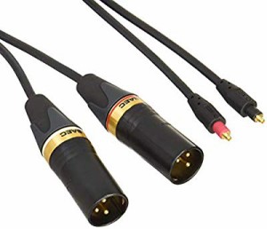 SAEC PC-Triple C導体 バランスXLR仕様 ヘッドホンリケーブル SHURE SRH184( 未使用の新古品)