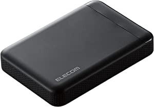 エレコム HDD 外付けハードディスク 1TB ビデオカメラから直接保存 衝撃吸 (未使用の新古品)