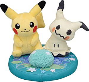 ポケモンセンターオリジナル ジオラマぬいぐるみ ピカチュウとミミッキュ(未使用の新古品)