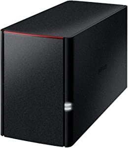 BUFFALO NAS スマホ/タブレット/PC対応 ネットワークHDD 8TB LS220D0802G  (未使用の新古品)