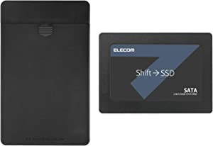 エレコム 内蔵SSD 480GB 2.5インチ SATA3.0 HDDケース付 データ移行ソフト (未使用の新古品)