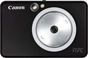 Canon インスタントカメラ スマホプリンター iNSPiC ZV-123-MBK マットブラ(未使用の新古品)