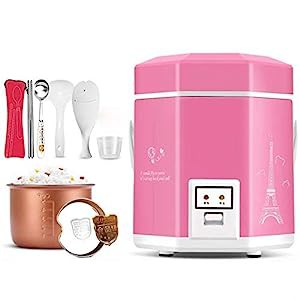 LIUOFHUA 1.2Lミニ電気炊飯器スチーマー食事熱暖房自動食品容器ウォーマー (中古品)