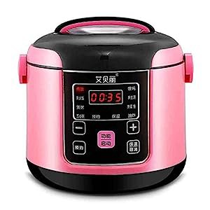 家庭用スマートミニ多機能予定炊飯器,粉色(未使用の新古品)