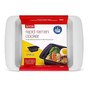 Rapid ラーメン クッカー - 3分で電子レンジラーメン - BPAフリー、食器洗 (中古品)