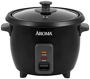Aroma Housewares 6カップ (調理済み) / 1.5クォート 米と穀物調理器 (ARC-(中古品)