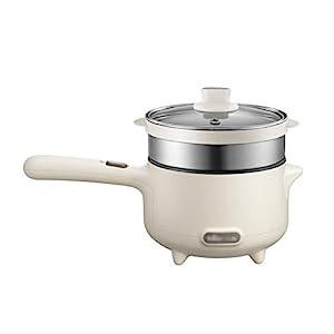 ポータブル多機能炊飯器ミニ電気フライパンヌードルポット電気ホットポット(中古品)