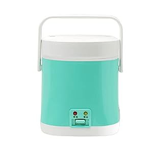 0.8L小容量炊飯器 200W小電力ノンスティック内釜 20分炊飯 ご飯1〜2合 自動(中古品)