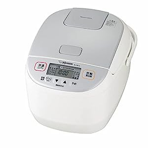 象印 炊飯器 1升 マイコン式 極め炊き ホワイト NL-DB18-WA(中古品)