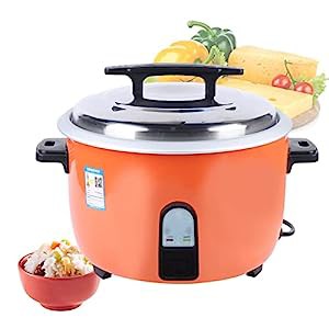 13L 保温機能付き炊飯器 スチーマー 炊飯器ウォーマー ノンスティックポッ (中古品)