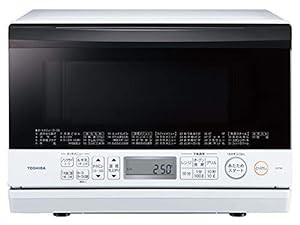 東芝 23L 角皿式スチームオーブンレンジ 石窯オーブン ER-T60-W グランホワ(中古品)