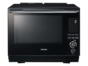 東芝 TOSHIBA 過熱水蒸気オーブンレンジ 石窯ドーム 30L グランブラック ER(未使用の新古品)