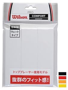 Wilson(ウイルソン) テニス バドミントン グリップテープ PRO OVERGRIP(プ (中古品)