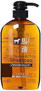 熊野油脂 馬油シャンプー 600ml×12個(中古品)