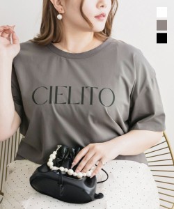 大きいサイズ/レディース/LL/3L/4L/CLETTEオリジナル★ロゴプリントTシャツ