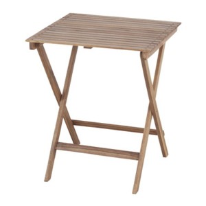 折りたたみテーブル キャンプテーブル 約幅60cm 木製 アカシア オイル仕上げ 木目調 Byron バイロン アウトドア レジャー〔代引不可〕
