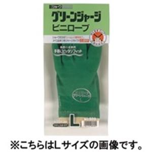 （まとめ）ショーワ ゴム手袋 グリーンジャージ 600 M〔×10セット〕〔代引不可〕