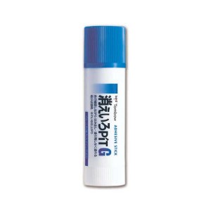 （まとめ） トンボ鉛筆 スティックのり 消えいろピット G 約40g PT-GC 1本 〔×15セット〕〔代引不可〕