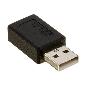 (まとめ)変換名人 変換プラグ USB A(オス)→microUSB(メス) USBAA-MCB〔×20セット〕〔代引不可〕