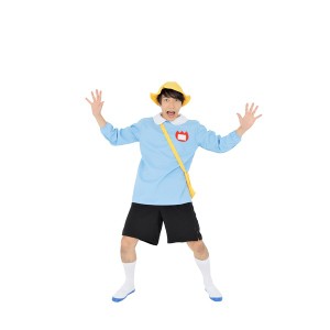 コスプレ衣装/パーティーグッズ 〔サクラ保育園 水色〕 仮装 イベントグッズ 舞台小物〔代引不可〕