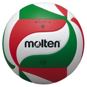 〔モルテン Molten〕 バレーボール 〔5号球 鈴入りボール〕 人工皮革 V5M9050 〔運動 スポーツ用品〕〔代引不可〕