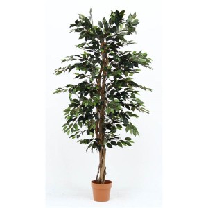 観葉植物 造花 フィカス A 7号鉢対応 幅90cm リビング ダイニング インテリア雑貨 備品 什器〔代引不可〕