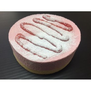 いちごのムースケーキ/業務用ケーキ 〔4号〕 直径約12cm 日本製 〔スイーツ デザート お取り寄せ〕〔代引不可〕