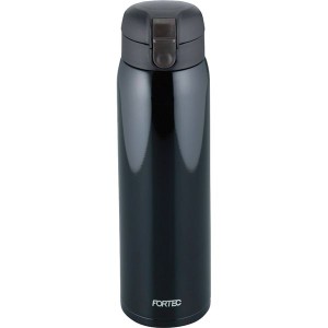 和平フレイズ フォルテックパーク ワンタッチ栓マグボトル ブラック（BK） 800ml RH-1275 （水筒）〔代引不可〕