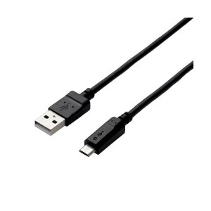 （まとめ） エレコム 2A対応microUSBケーブル MPA-AMB2U15BK 〔×5セット〕〔代引不可〕