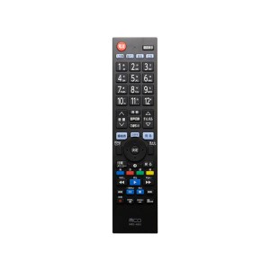 （まとめ） ミヨシ TV用リモコン 東芝対応 MRC-TS01 〔×2セット〕〔代引不可〕